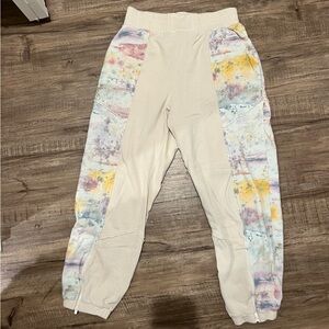 Free People Movement Tie Dye Colorblocked Joggers